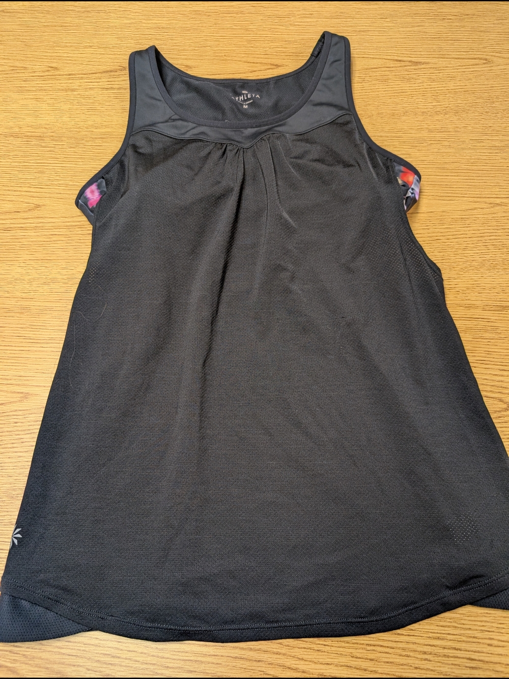 Athleta Black Sleeveless Performance Tank